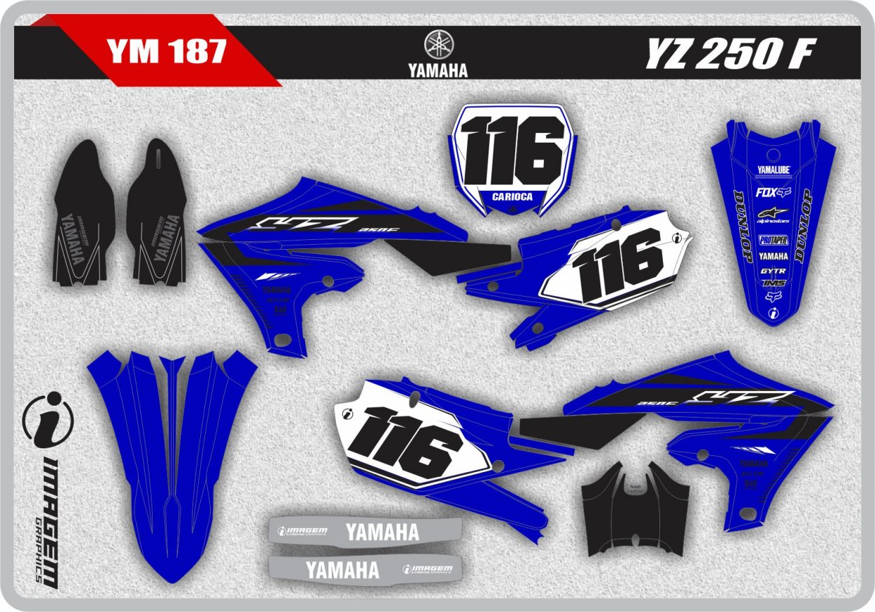 YM 187 YZ 250 F
