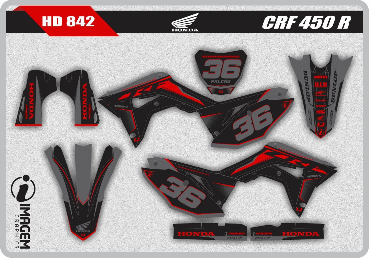 HD 842 CRF 450 R