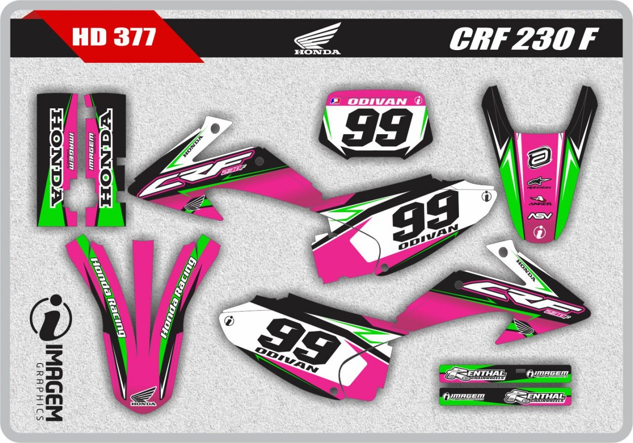 HD 377 CRF 230 F