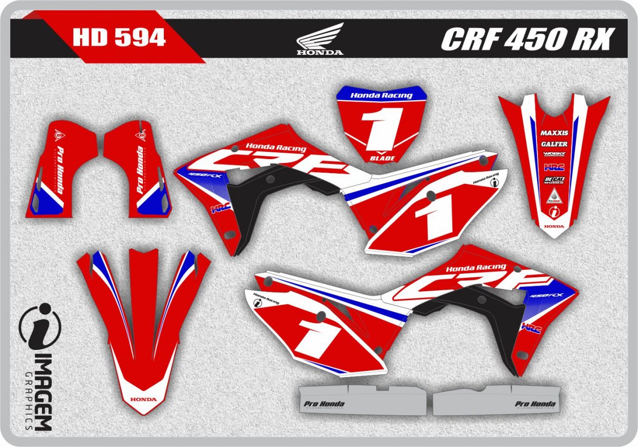 HD 594 CRF 450 RX