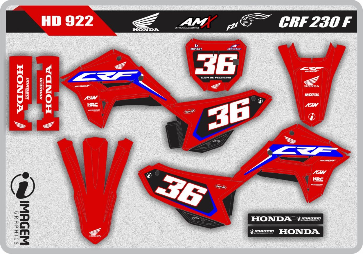 HD 922 CRF 230 F