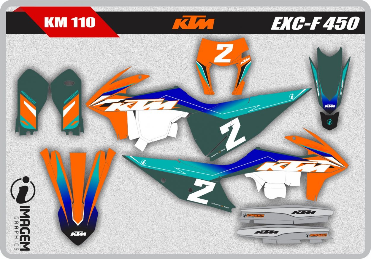 KM 110 KTM EXC-F 450
