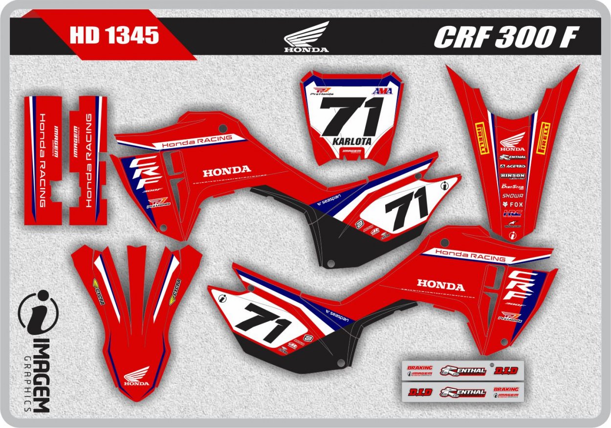 HD 1345 CRF 300 F 