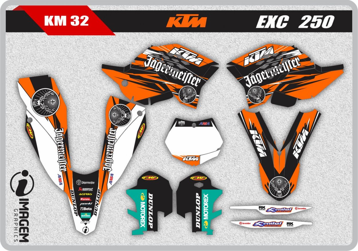 KM 32 KTM EXC  250