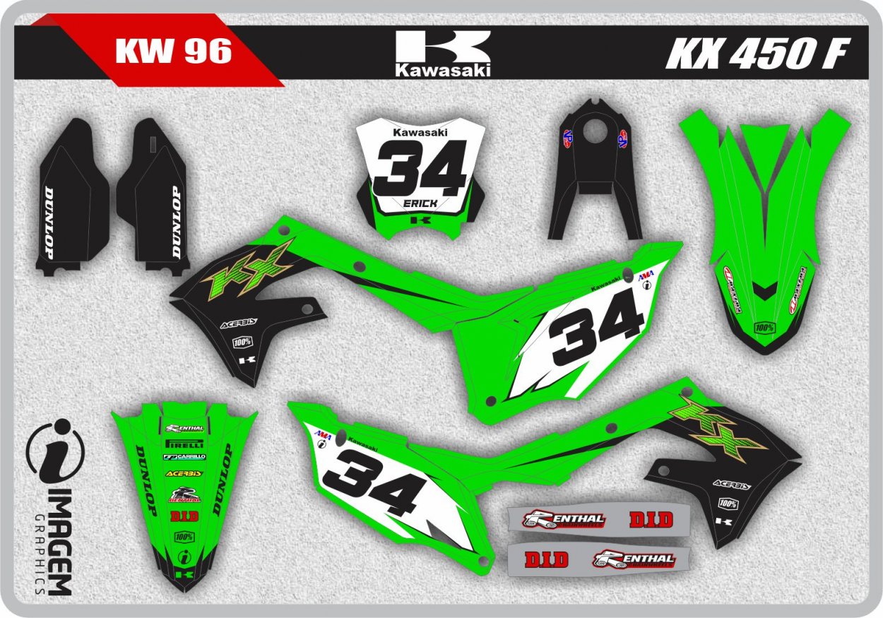 KW 96 KX 450 F