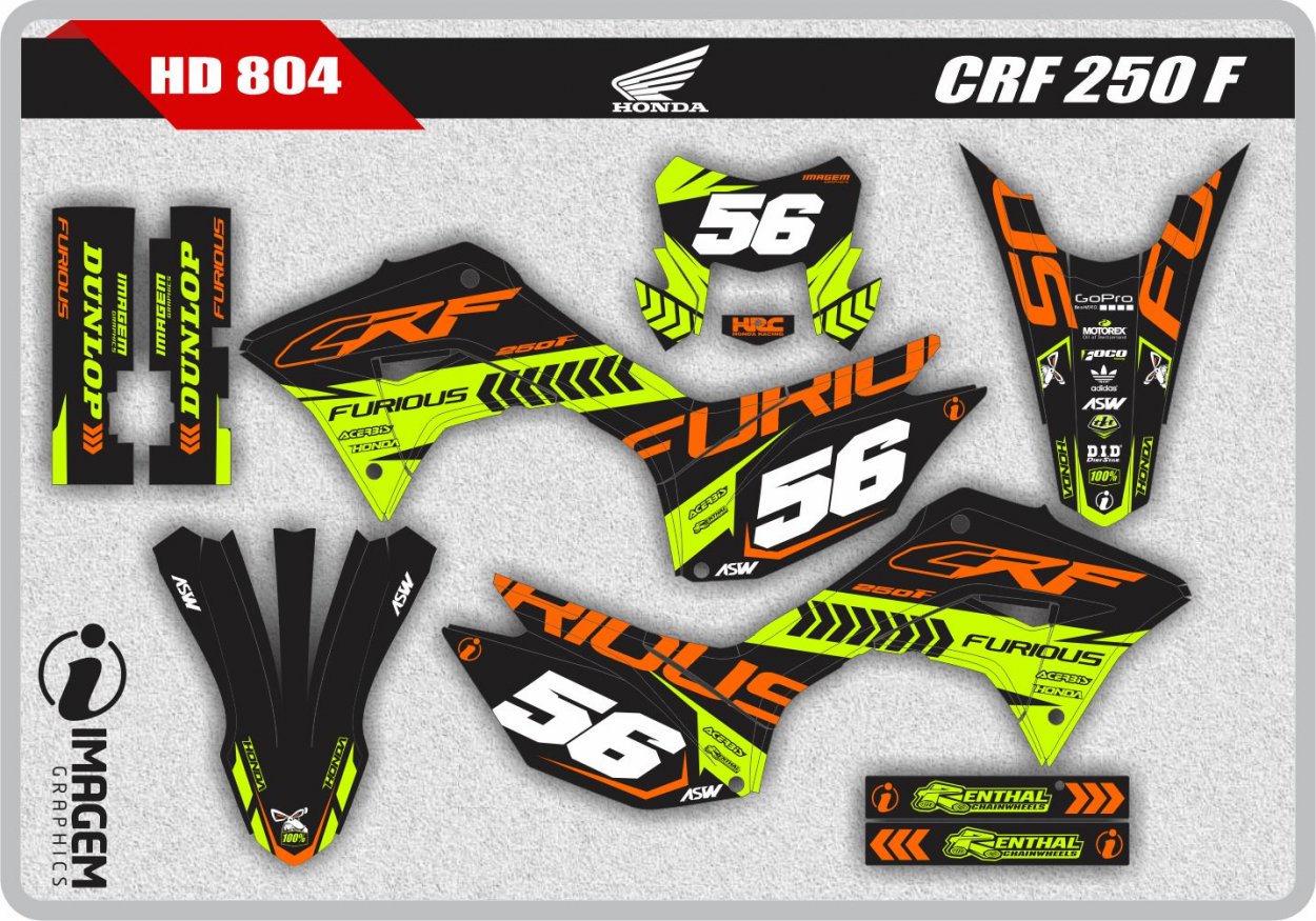 HD 804 CRF 250 F