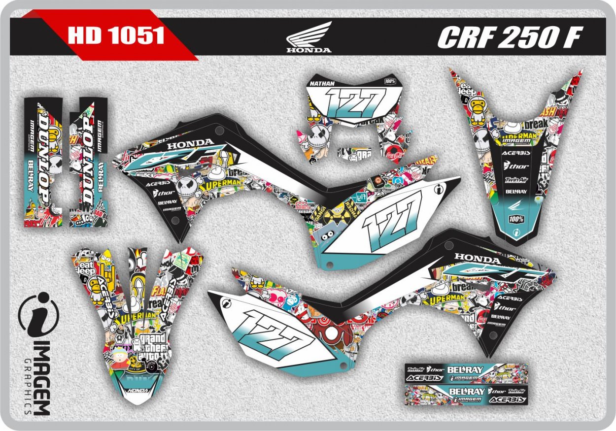 HD 1051 CRF 250 F
