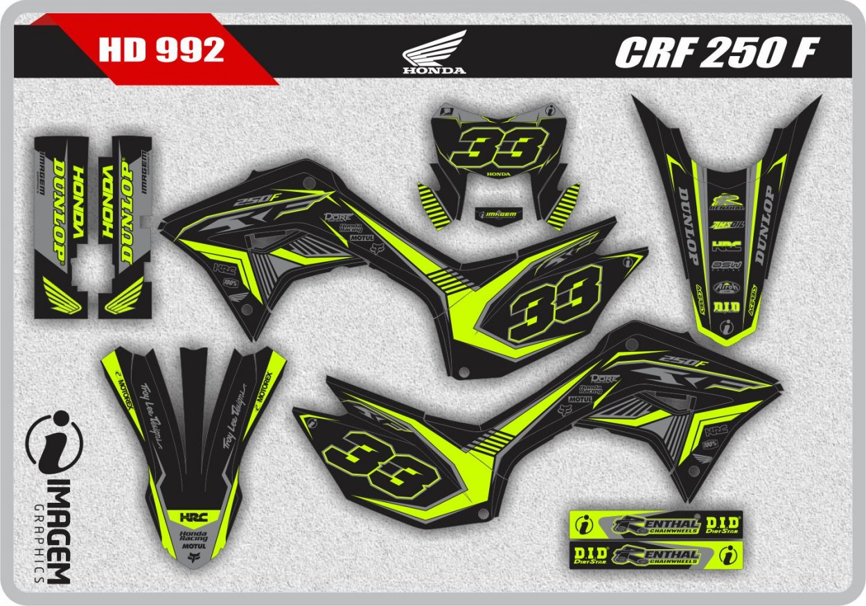 HD 992 CRF 250 F