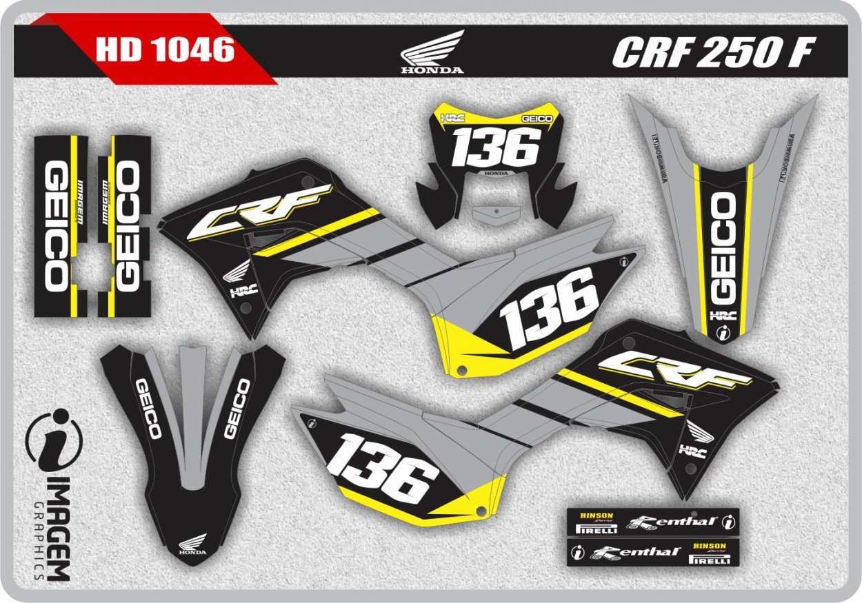 HD 1046 CRF 250 F