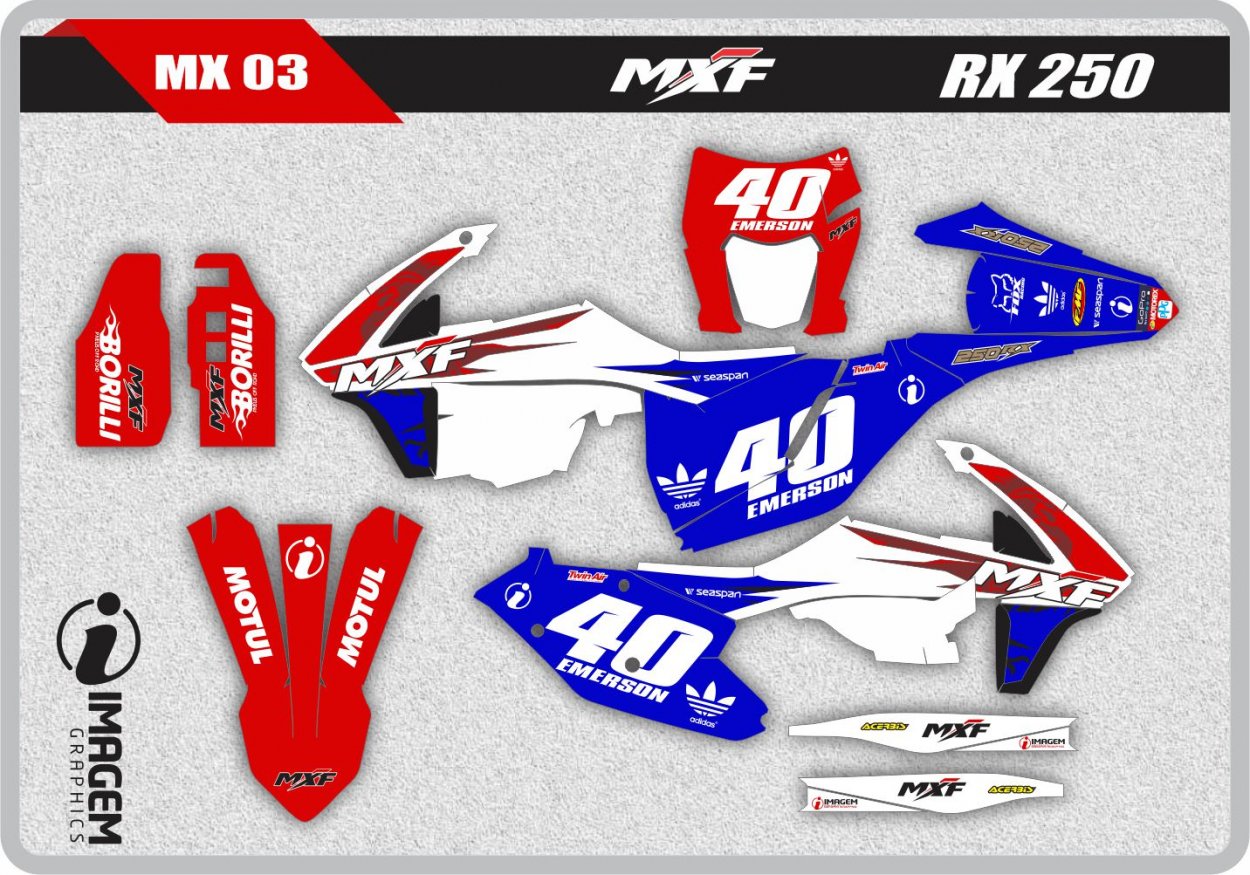 MX 03 MXF 250 RX