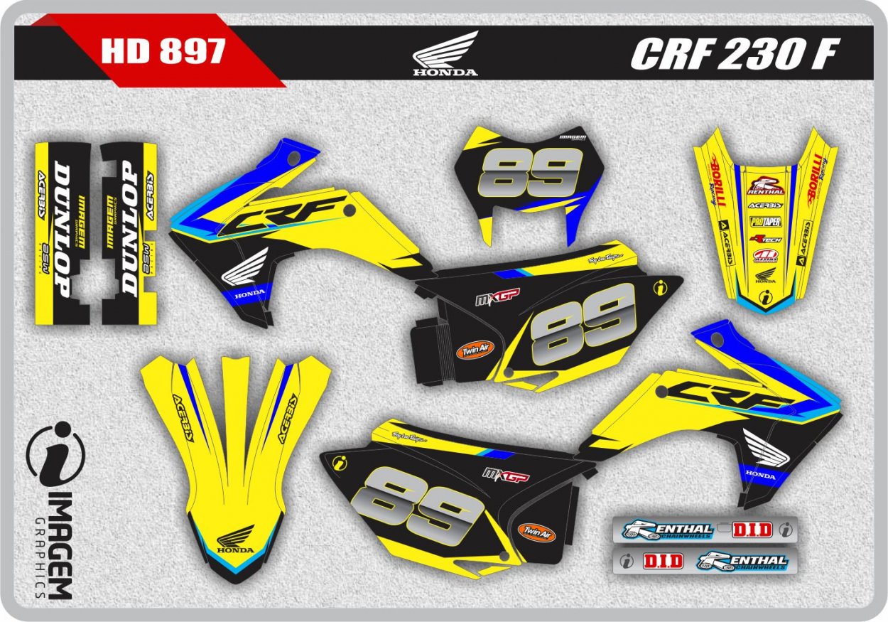 GD 897 CRF 230 F