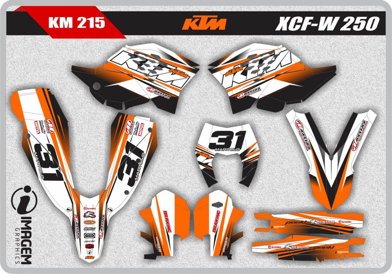 KM 215 KTM XCF-W 250
