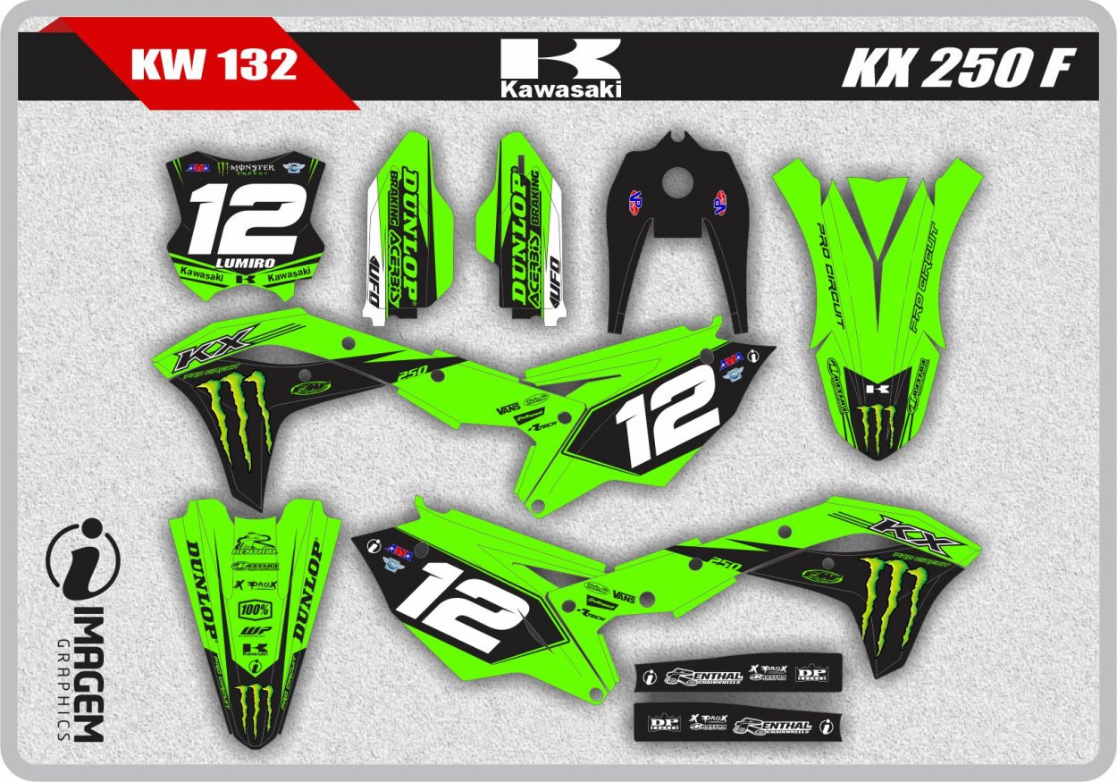 KW 132 KX 250 F