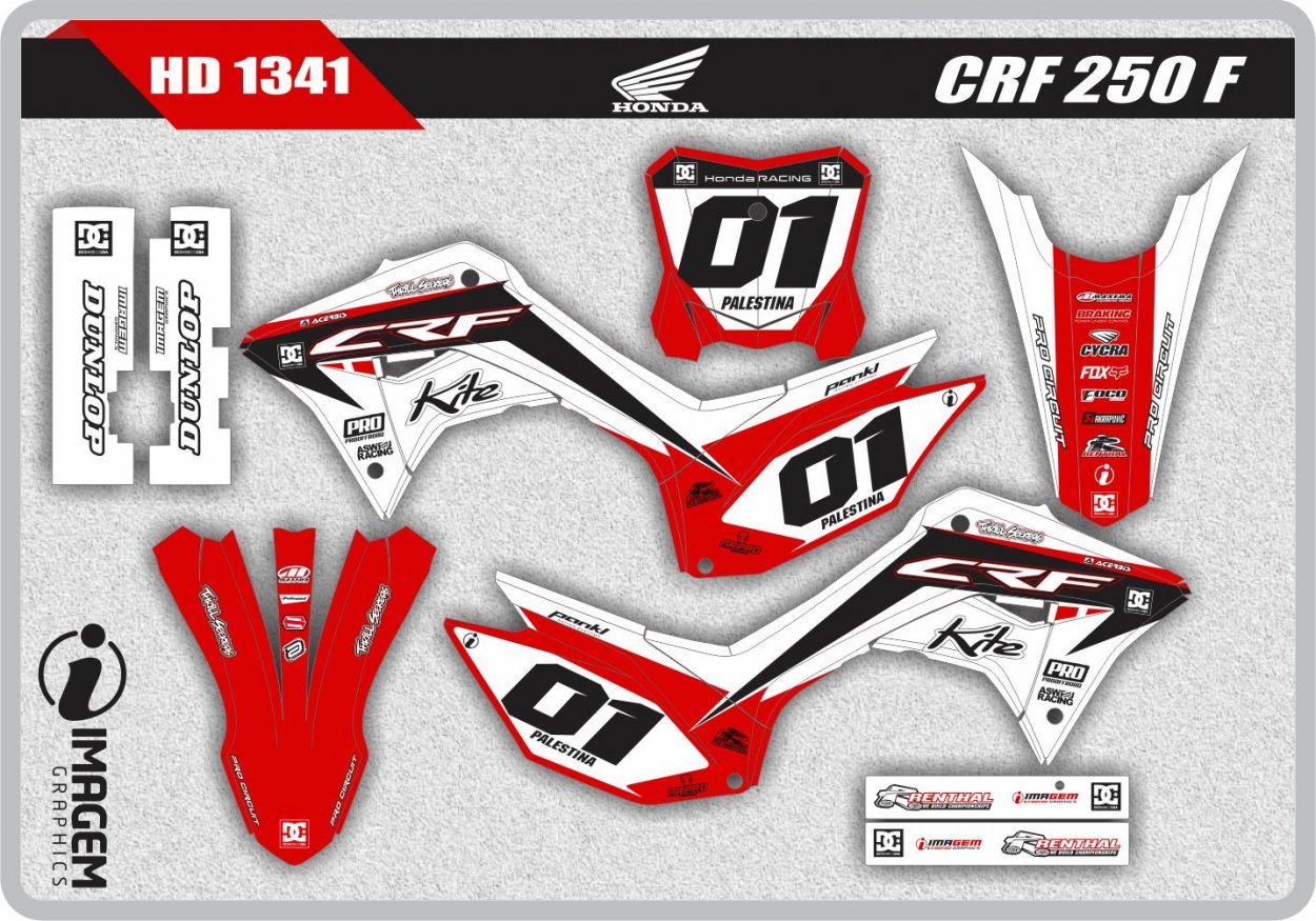 HD 1341 CRF 250 F