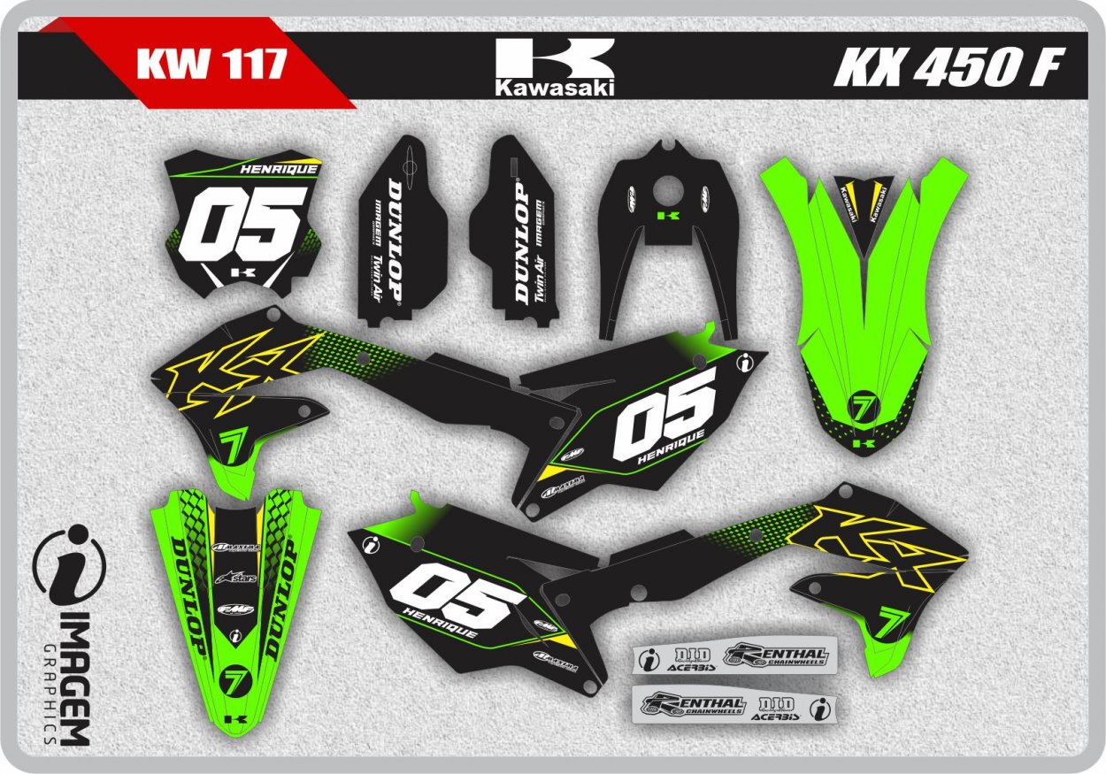 KW 117 KX 450 F