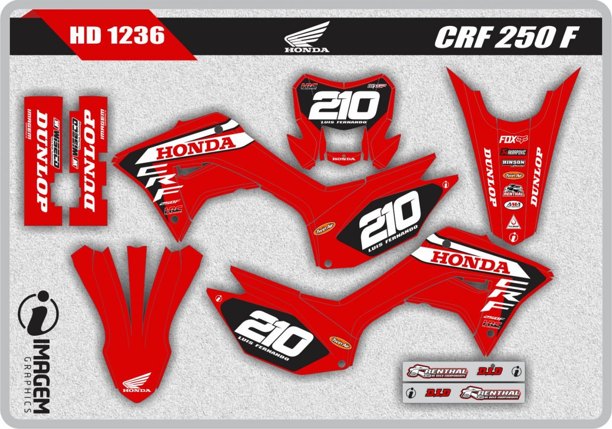 HD 1236 CRF 250 F