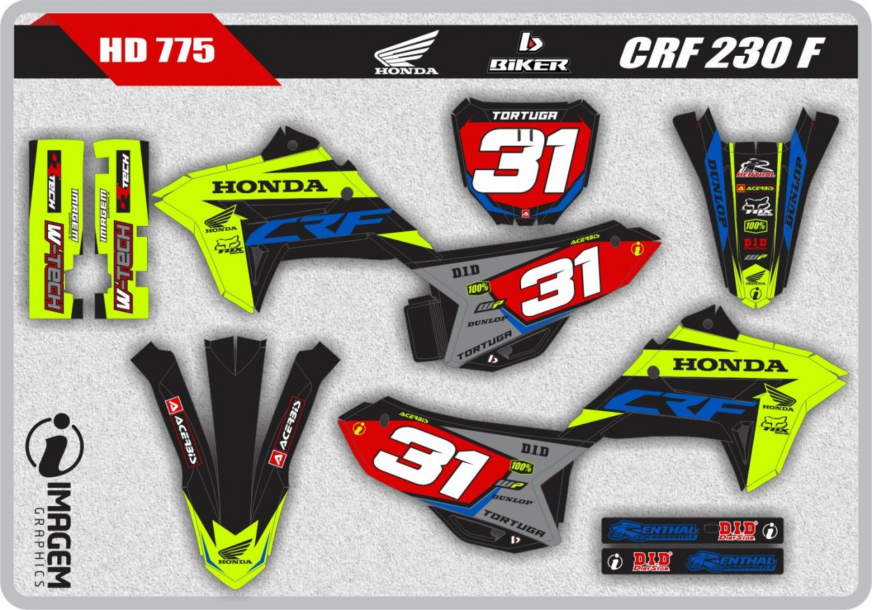 HD 775 CRF 230 F 