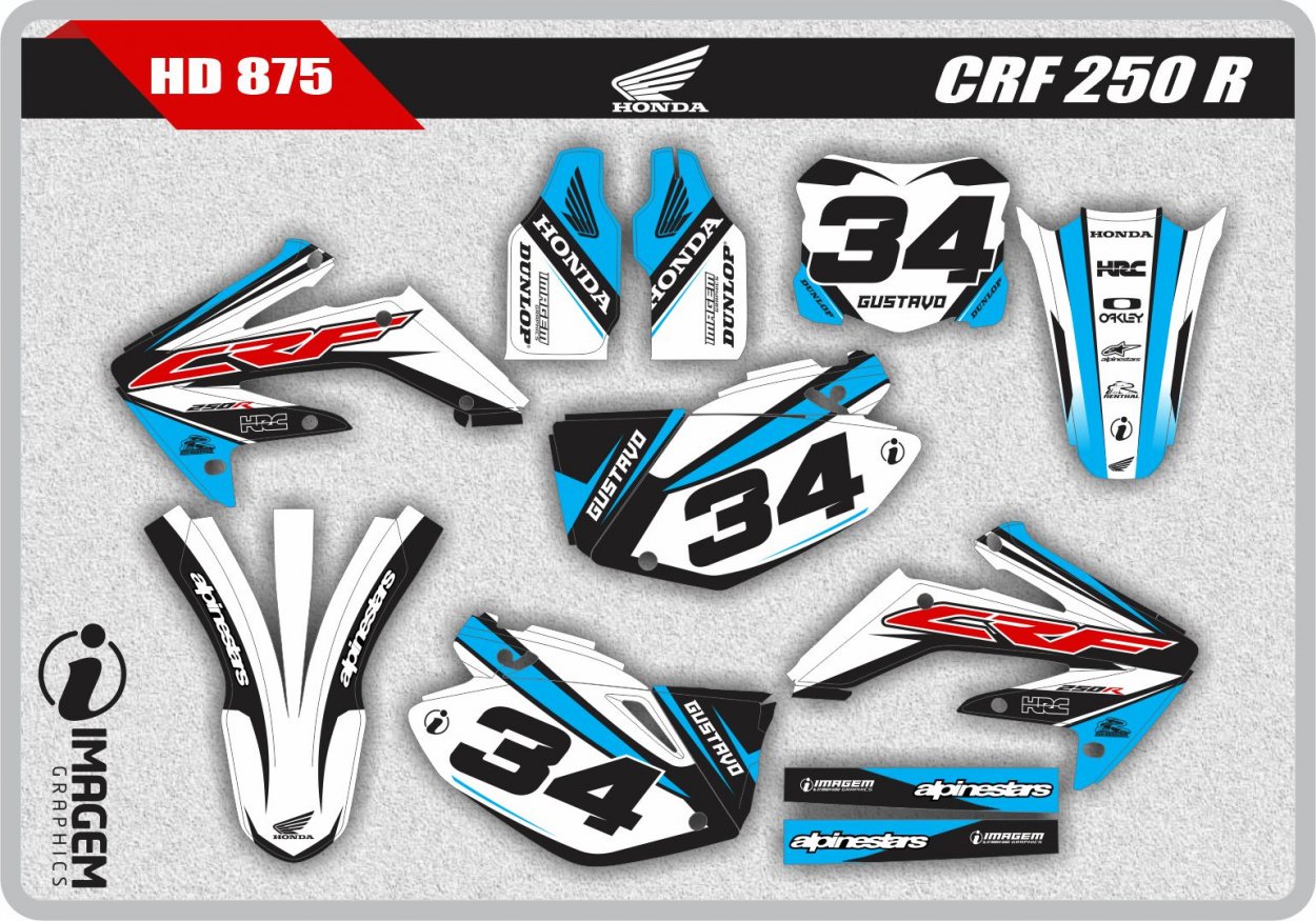 HD 875 CRF 250 R