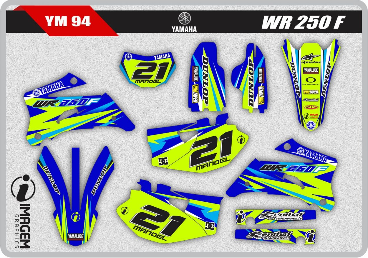 YM 94 WR 250 / 450 F 