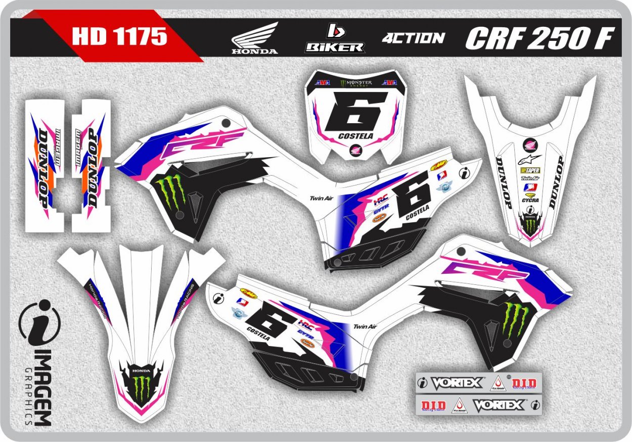 HD 1175 CRF 250 F