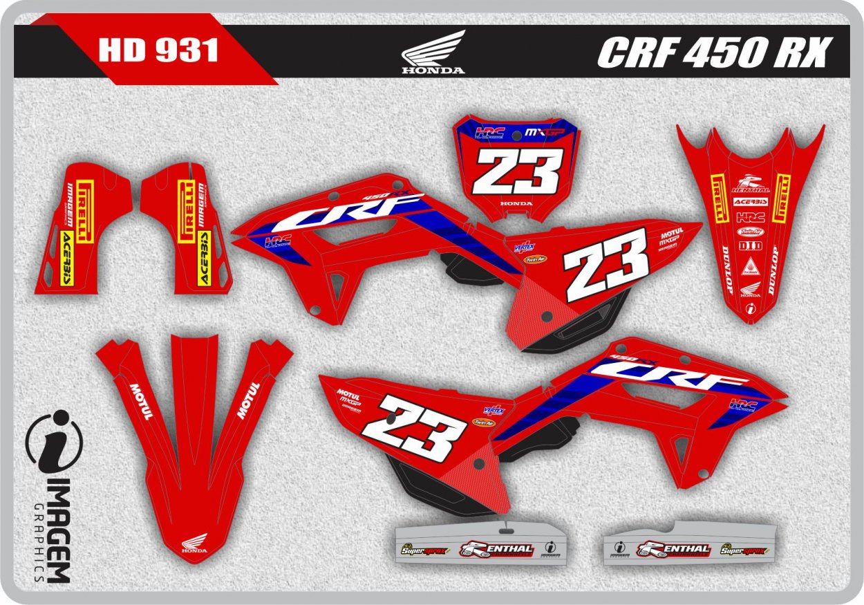 HD 931 CRF 450 RX 