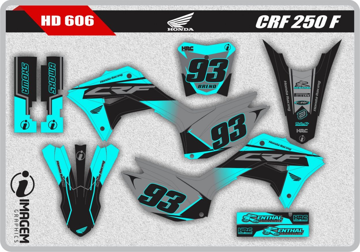 HD 606 CRF 250 F 