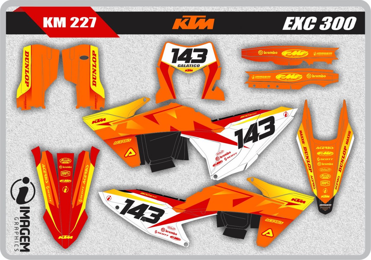 KM 227 KTM EXC 300