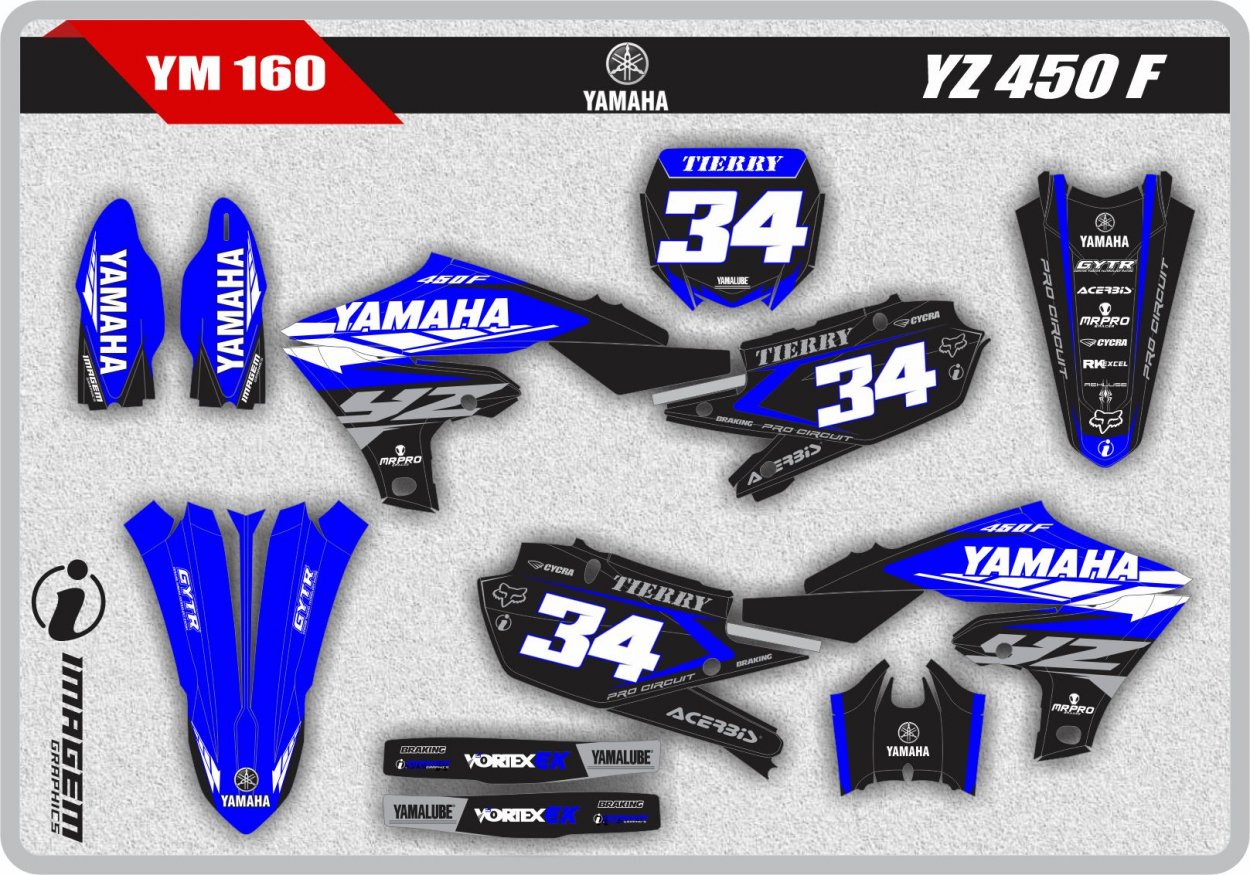 YM 160 YZ 450 F