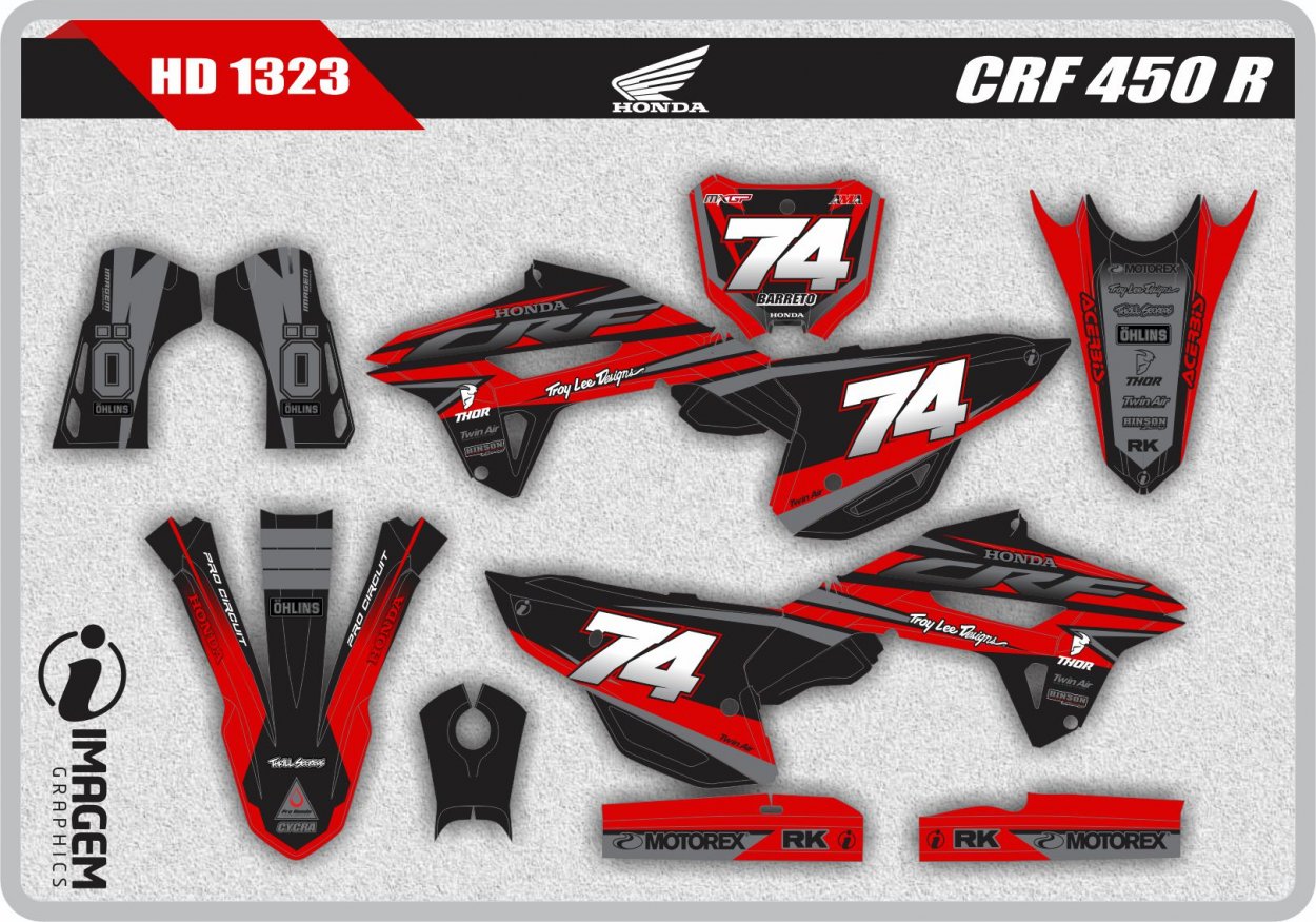 HD 1223 CRF 450 R