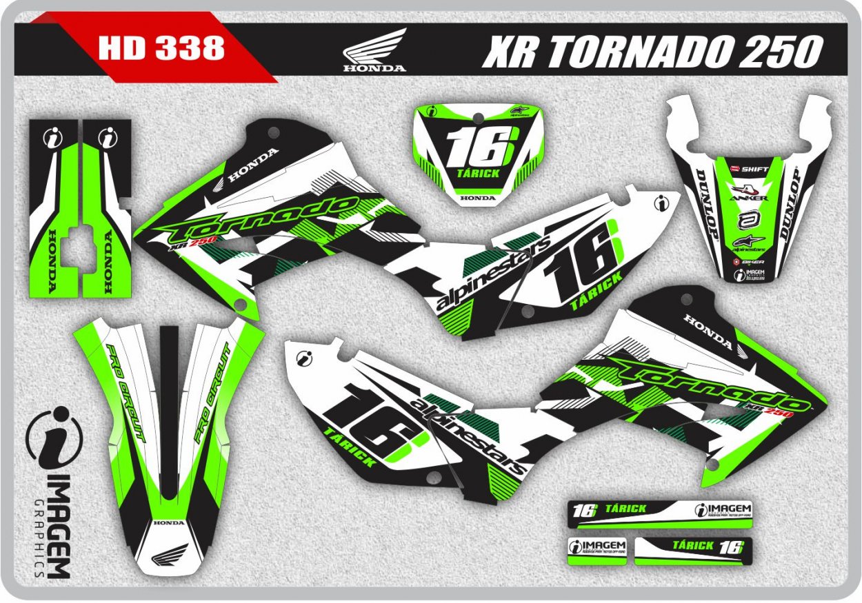 HD 338 XR TORNADO 250