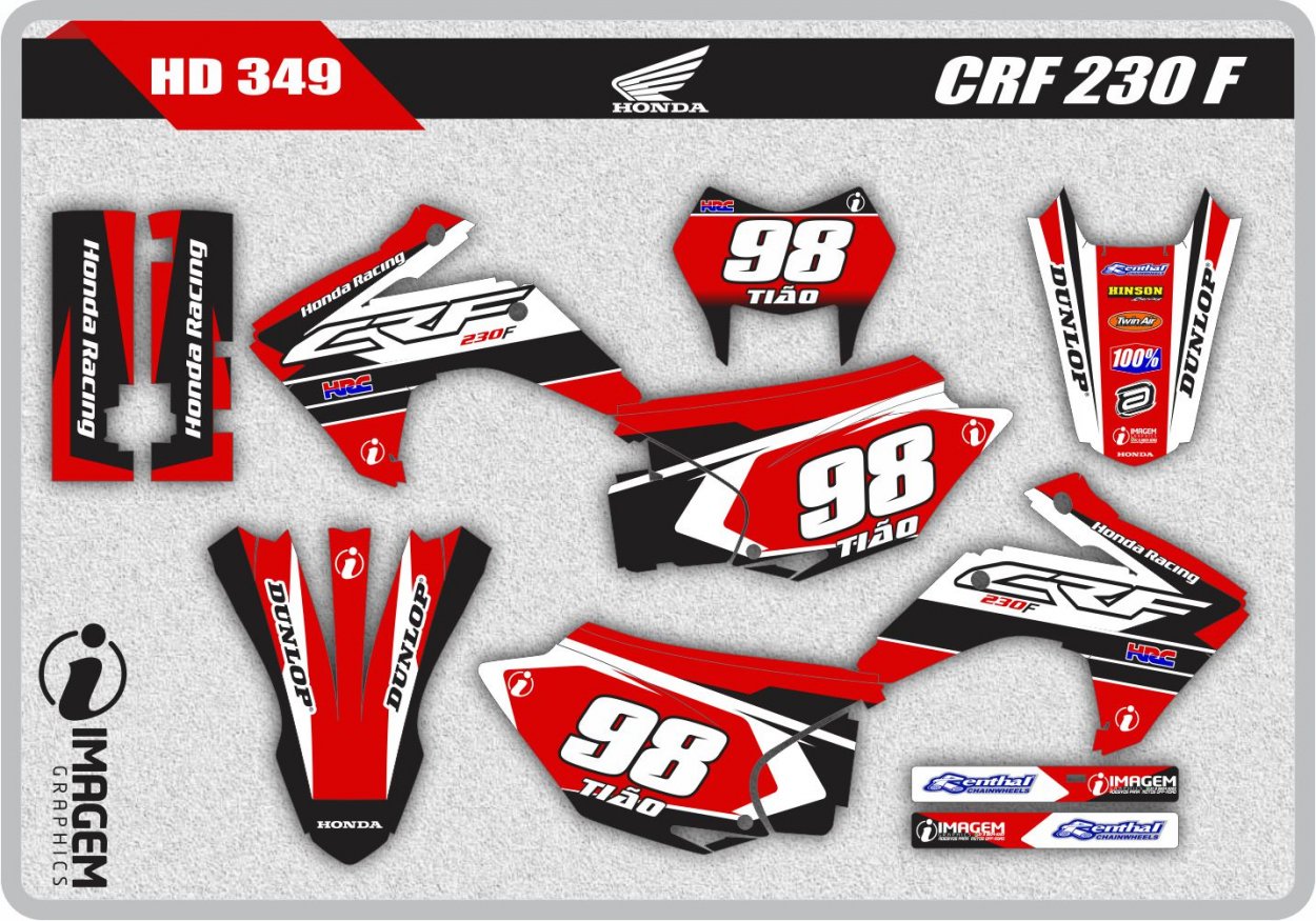 HD 349 CRF 230 F 