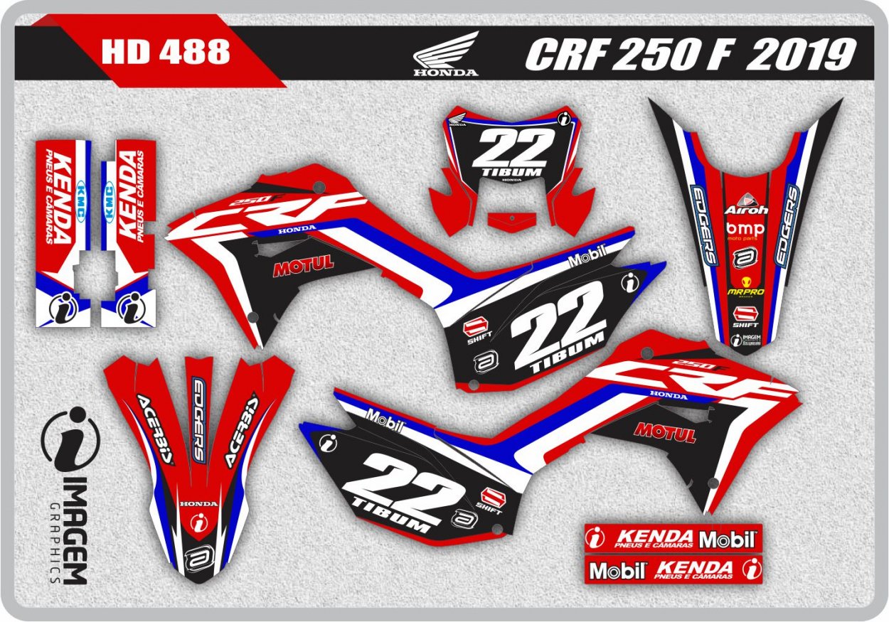 HD 488 CRF 250 F 2019