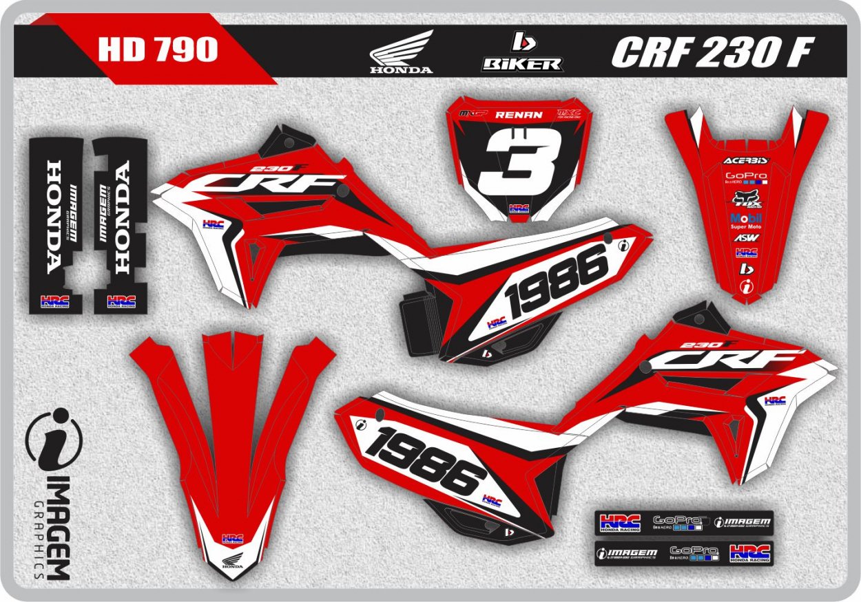 HD 790 CRF 230 F
