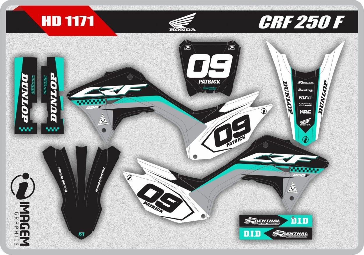HD 1171 CRF 250 F