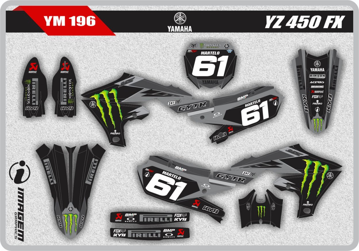 YM 196 YZ 450 FX