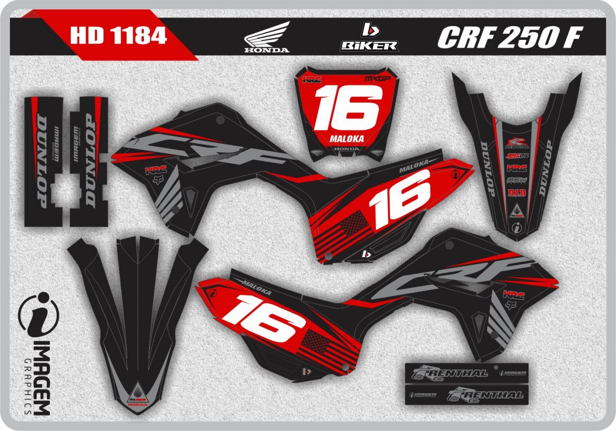 HD 1184 CRF 250 F