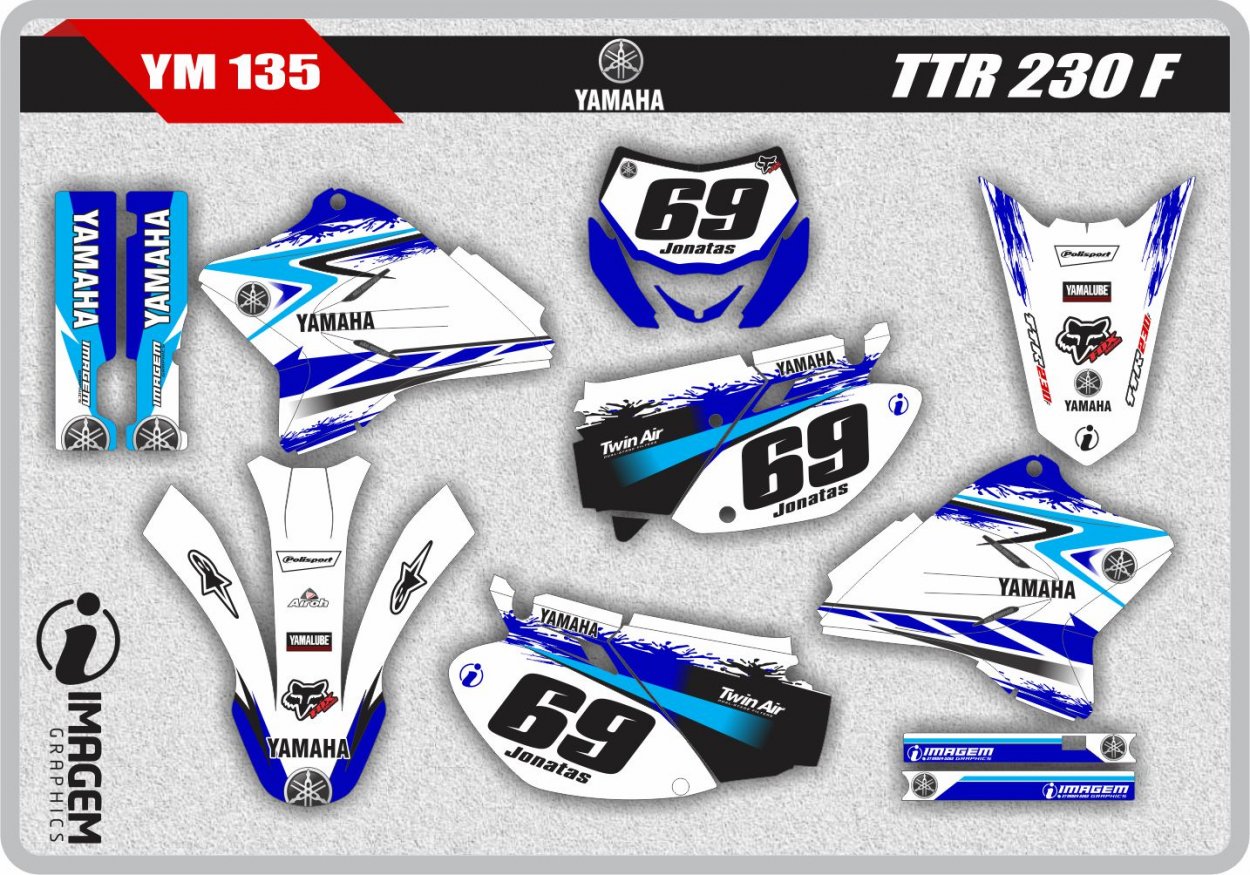 YM 135 TTR 230