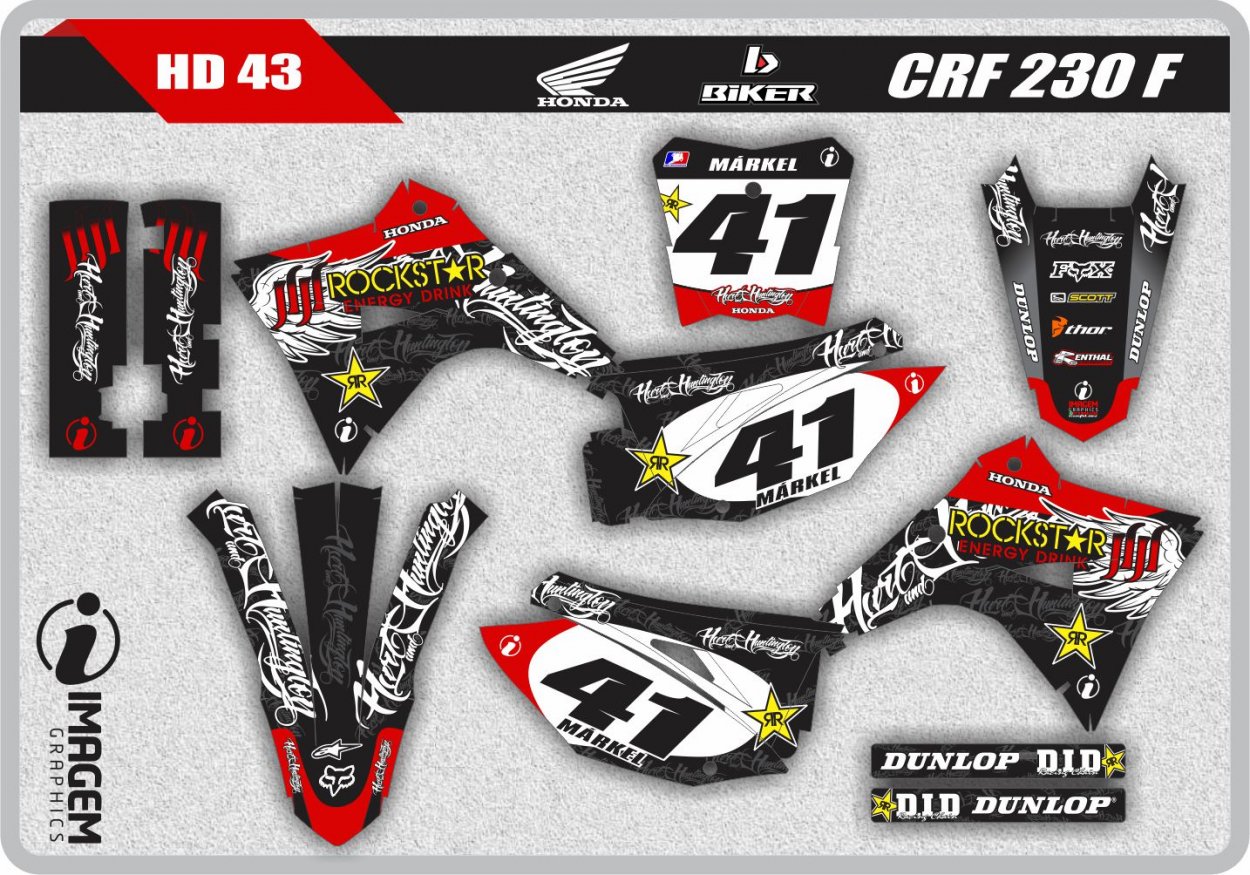 HD 43 / CRF 230 F