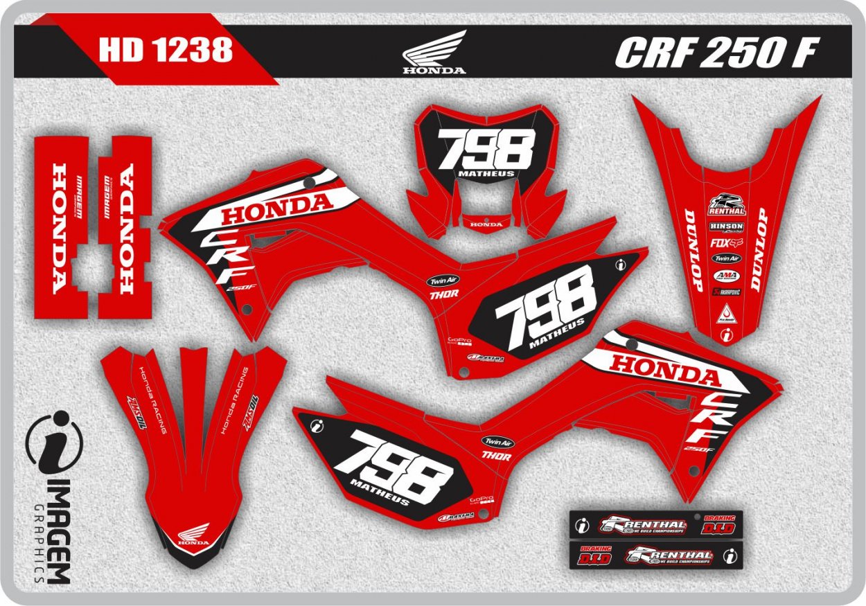 HD 1238 CRF 250 F