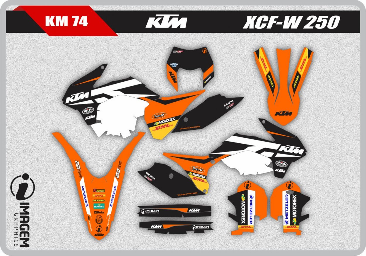 KM 74 KTM XCF-W 250