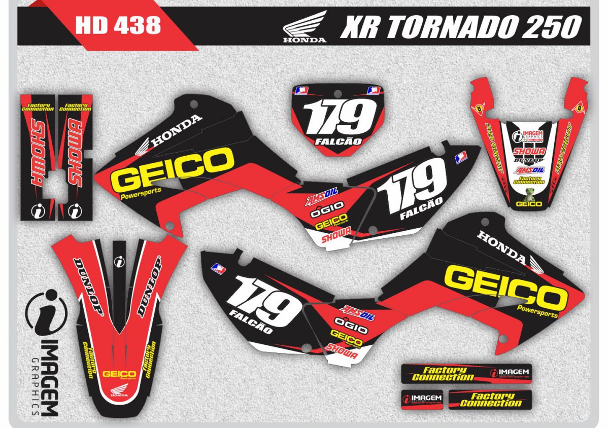 HD 438 XR TORNADO 250