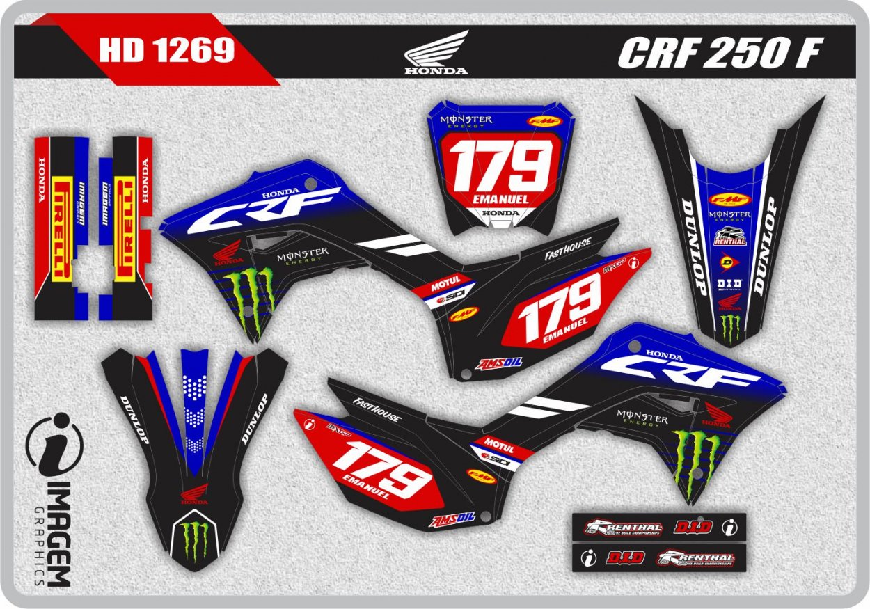 HD 1269 CRF 250 F 