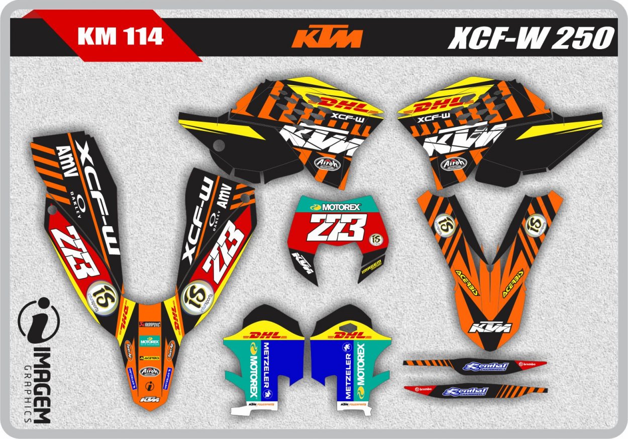 KM 114 KTM XCF-W 250