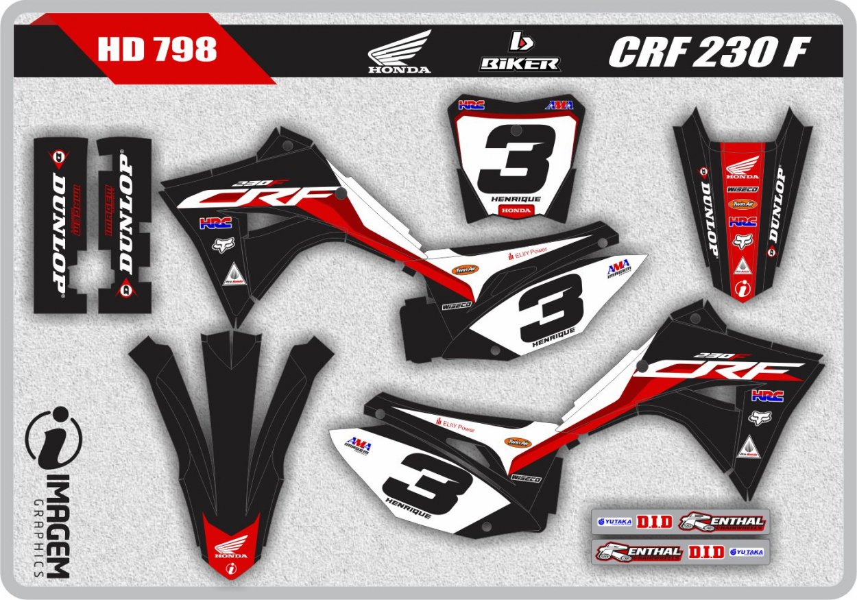 HD 798 CRF 230 F
