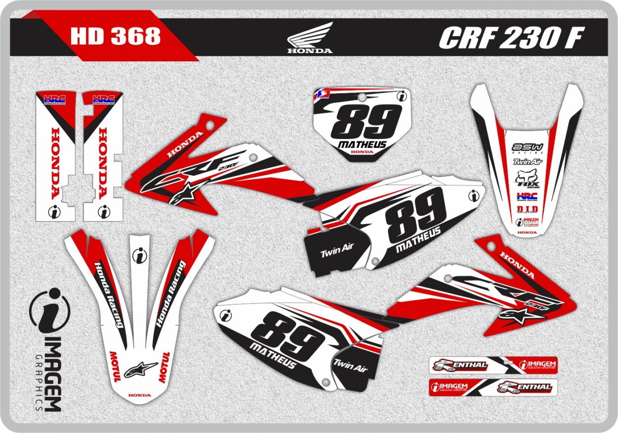 HD 368 CRF 230 F 
