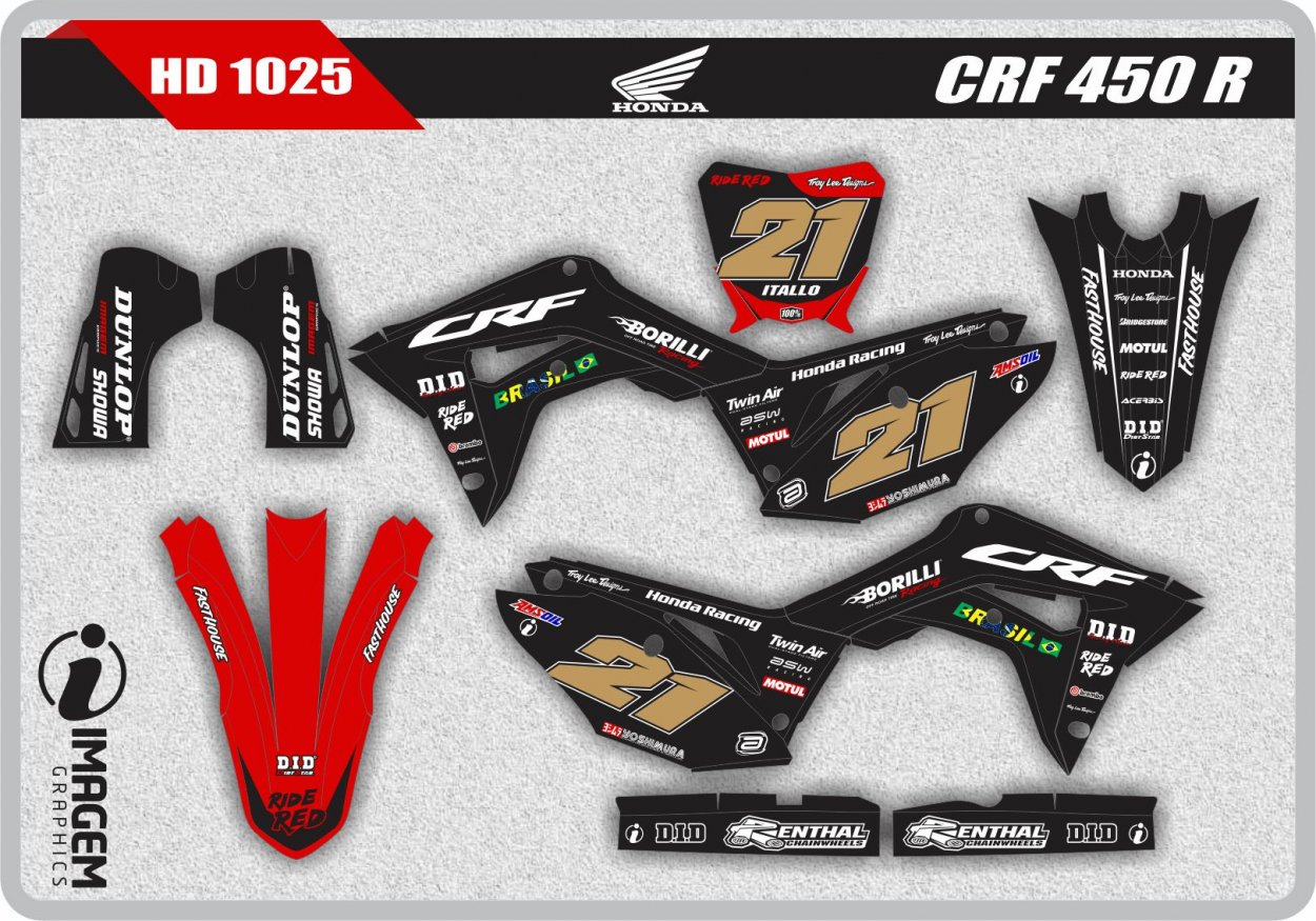 HD 1025 CRF 450 R