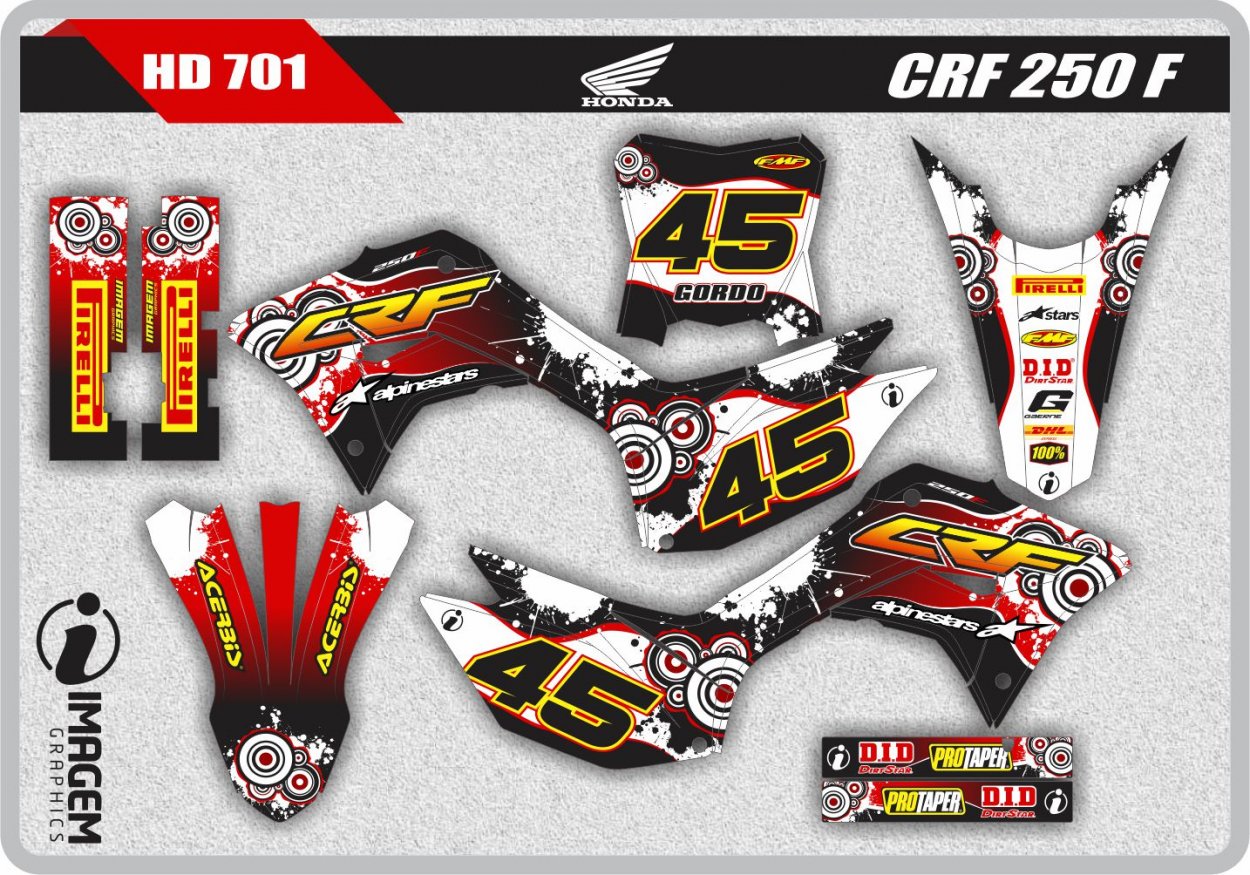 HD 701 CRF 250 F
