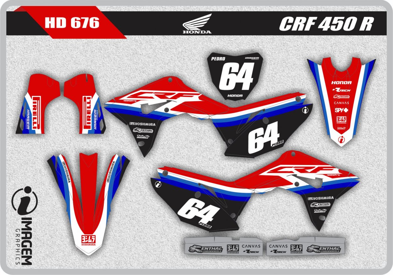 HD 676 CRF 450 R