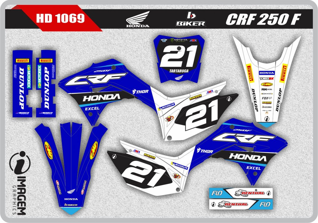 HD 1069 CRF 250 F
