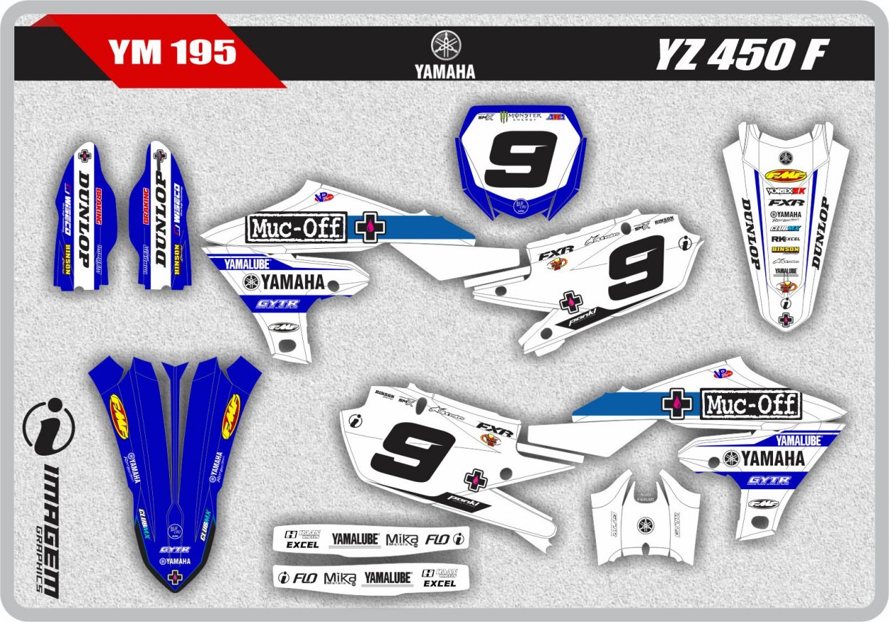 YM 195 YZ 450 F